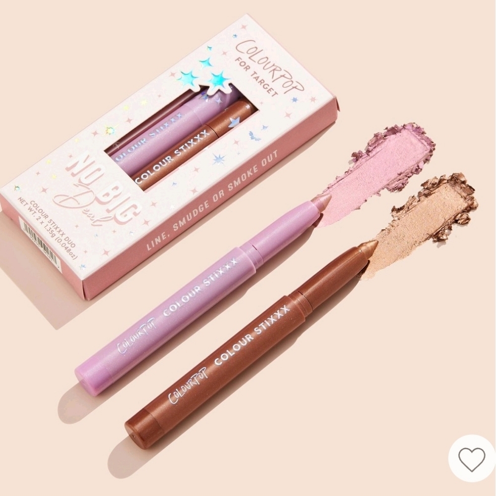 LOT OF 2 Packs New Colourpop Colour Stixx Duo in No Big Deal - Picture 2 of 7